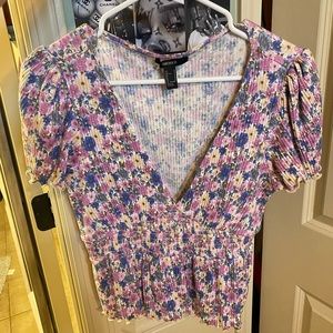 Forever 21 floral top